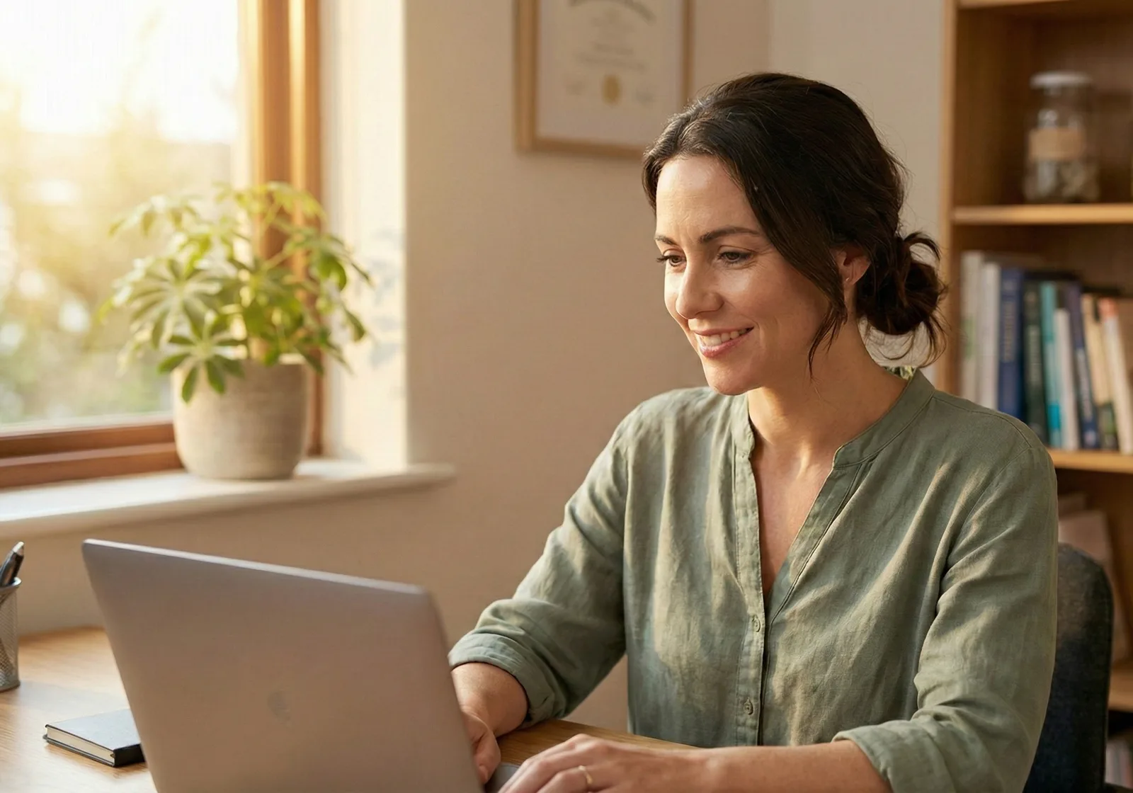 Healthcare professional using Meelio